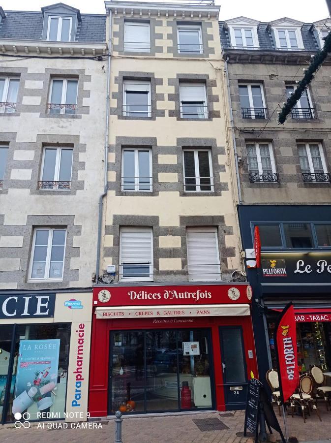 Studio Le Ras D'Eau A Granville Bagian luar foto